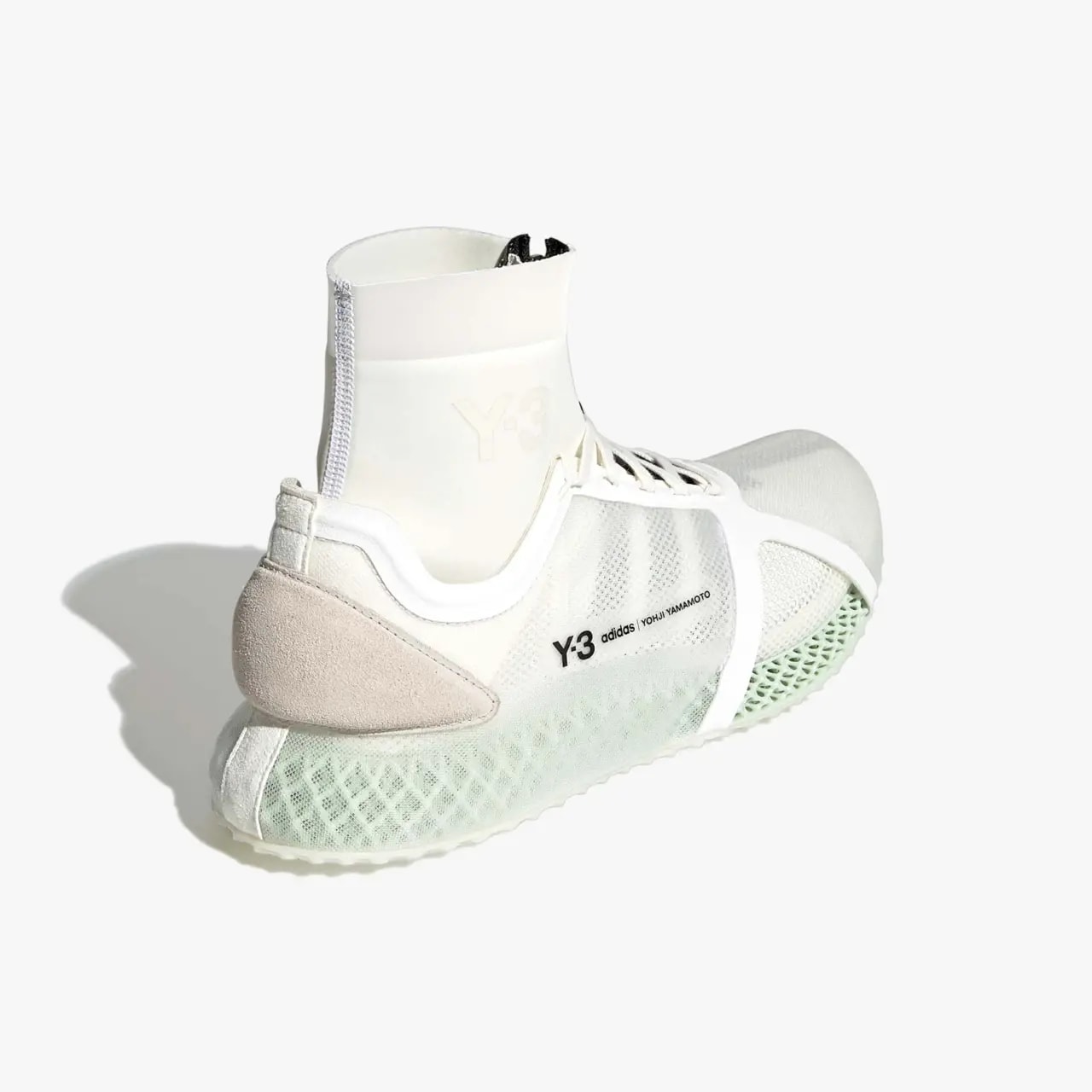 Giày Adidas Y-3 Runner 4D IOW Mid 'Core White' GZ9142 — ảnh 5