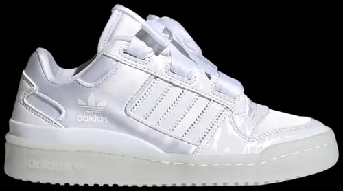 Giày Adidas Forum Satin Low J 'Triple White' H68194 — kich-thuoc: 38