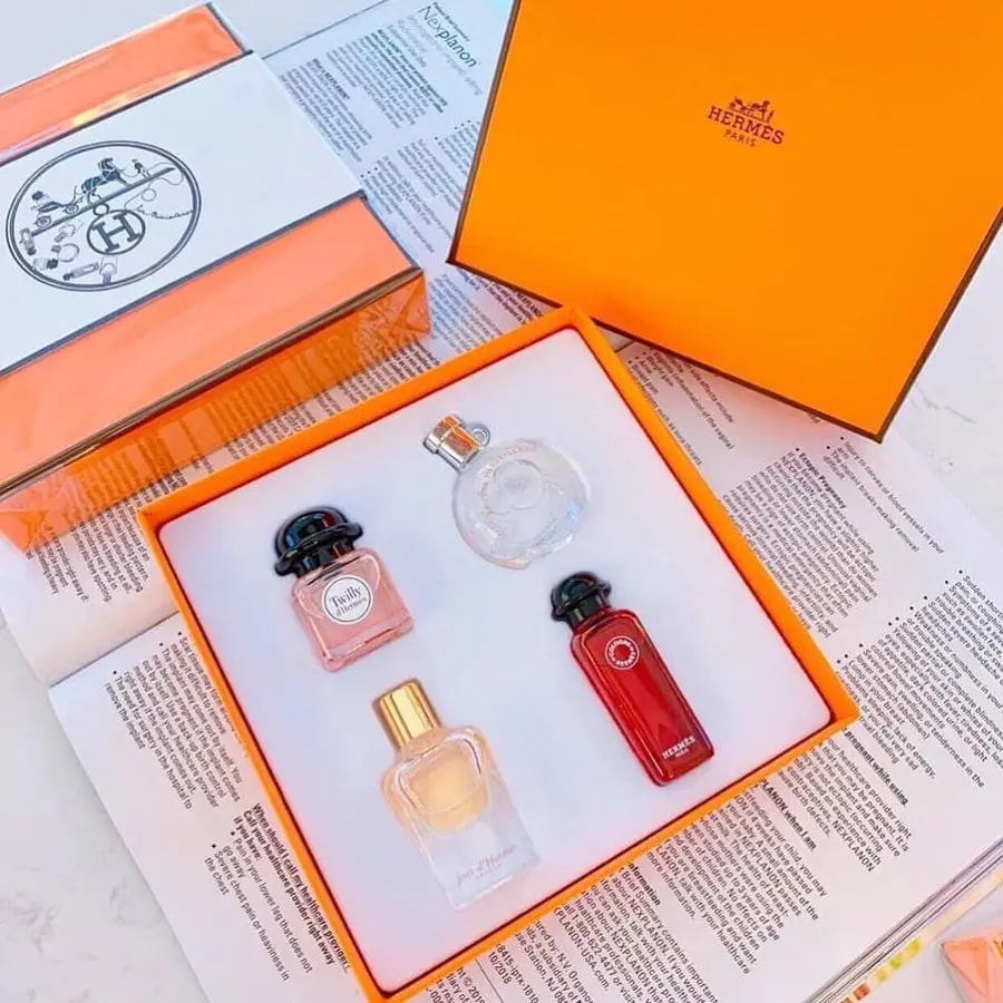 Set Nước Hoa Hermes Mini 4pcs Cho Nữ (4 x 7,5ml) — ảnh 3