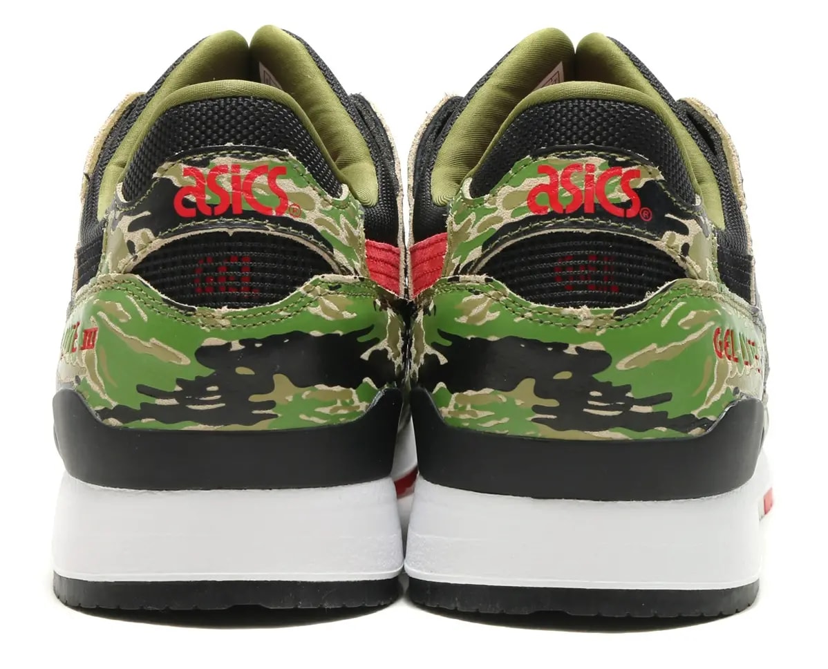 Giày Atmos x Asics Gel Lyte 3 'Green Tiger Camo' HK724-8890 — ảnh 5