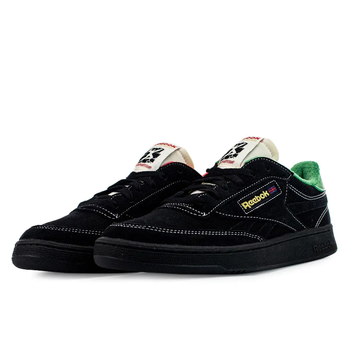 Giày Reebok Club C Revenge 'Human Rights Now! - Black' HQ4144 — ảnh 3