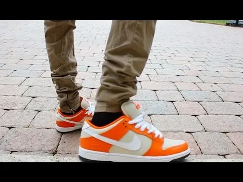 Giày Nike SB Dunk Low 'Orange Box'  313170-811 — ảnh 3