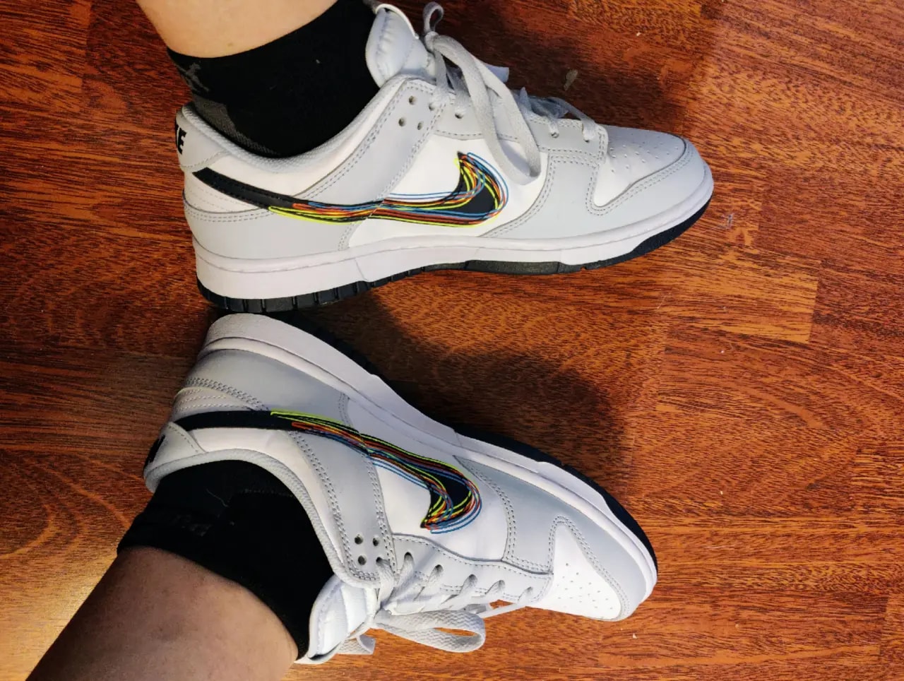 Giày Nike Dunk Low '3D Swoosh' DV6482-100 — ảnh 3