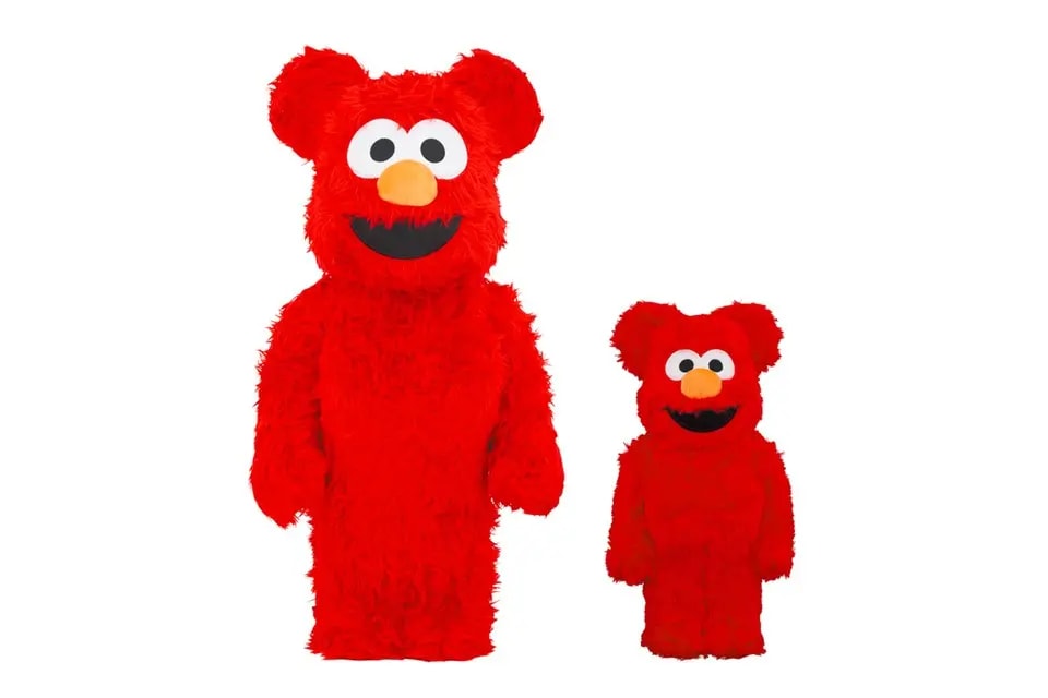 Mô Hình Bearbrick Elmo 2.0 400% & 1000% — ảnh 2