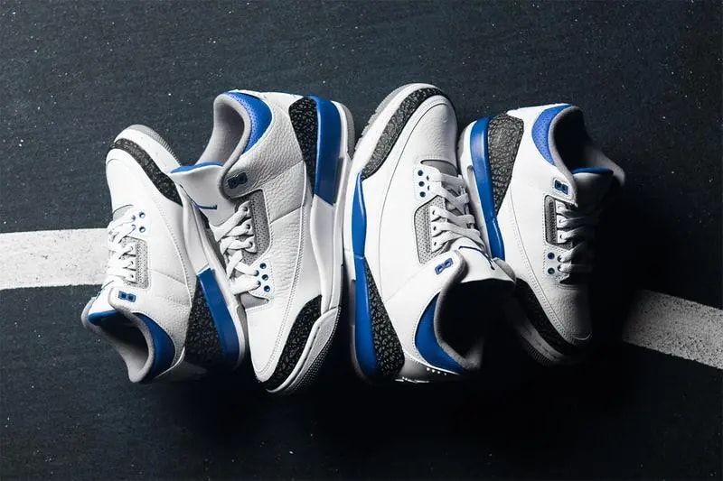Giày Nike Air Jordan 3 Retro 'Racer Blue' CT8532-145 — ảnh 5