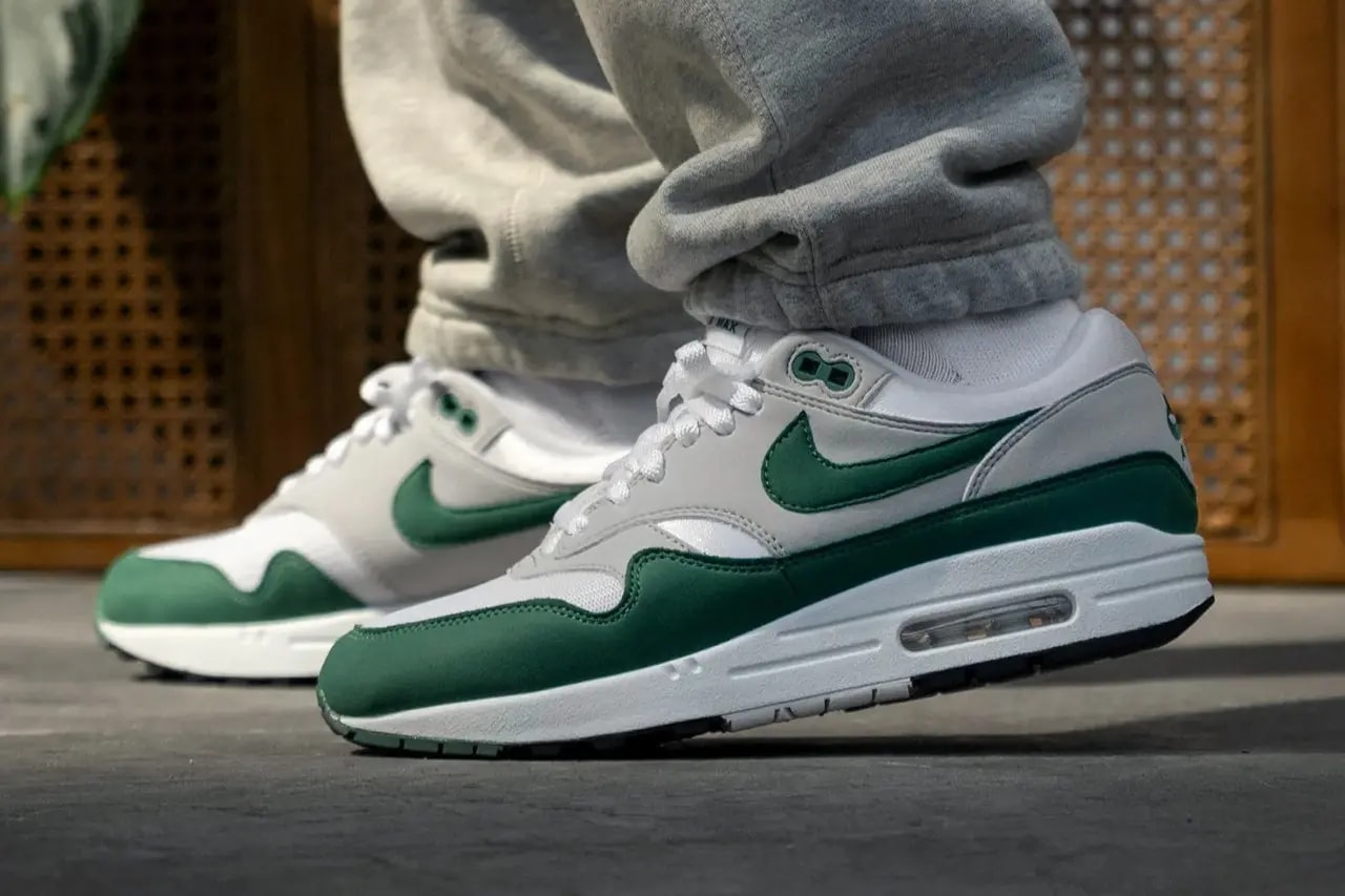 Giày Nike Air Max 1 Anniversary Green 2020 DC1454-100 — ảnh 3