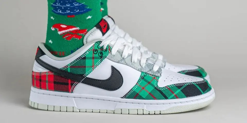 Giày Nike Dunk Low Premium 'Tartan Plaid' DV0827-100 — ảnh 5