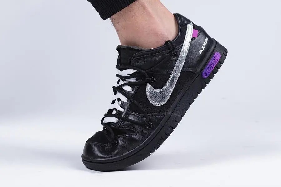 Giày Nike Off-White x Dunk Low 'Lot 50 Of 50' DM1602-001 — ảnh 5