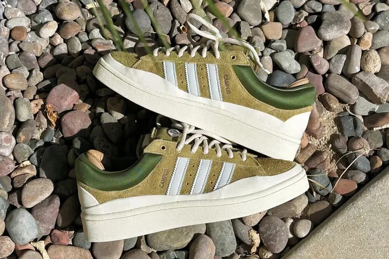 Giày Adidas Campus Light x Bad Bunny 'Wild Moss' ID7950 — ảnh 2
