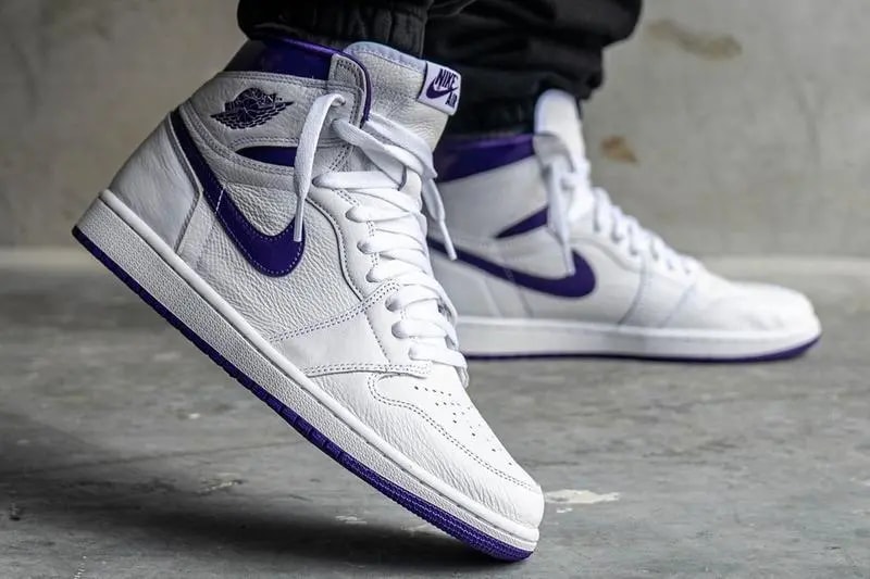 Giày Nike Wmns Air Jordan 1 High OG 'Court Purple' CD0461-151 — ảnh 4