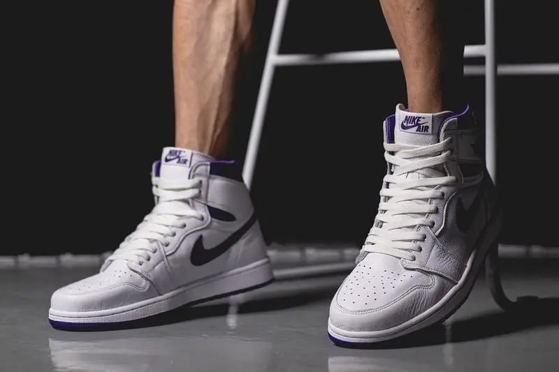 Giày Nike Wmns Air Jordan 1 High OG 'Court Purple' CD0461-151 — ảnh 3