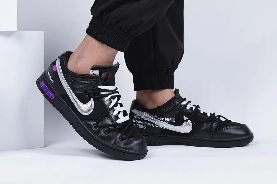 Giày Nike Off-White x Dunk Low 'Lot 50 Of 50' DM1602-001 — ảnh 2