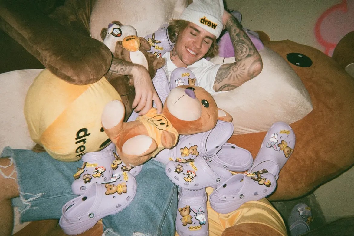 Dép Justin Bieber x Classic Clog 'Drew House Lavander 207378-530 — ảnh 4