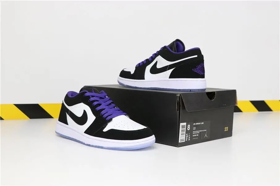 Giày Nike Air Jordan 1 Low 'Concord' 553558-108 — ảnh 5