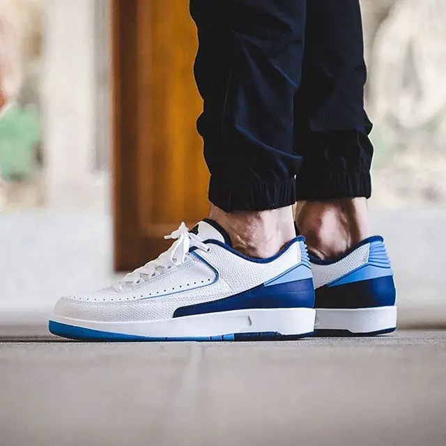 Giày Nike Air Jordan 2 Retro Low 'Midnight Navy' 832819-107 — ảnh 2
