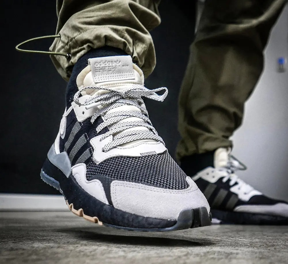 Giày Adidas Nite Jogger 'Grey Pack Carbon' BD7933 — ảnh 3