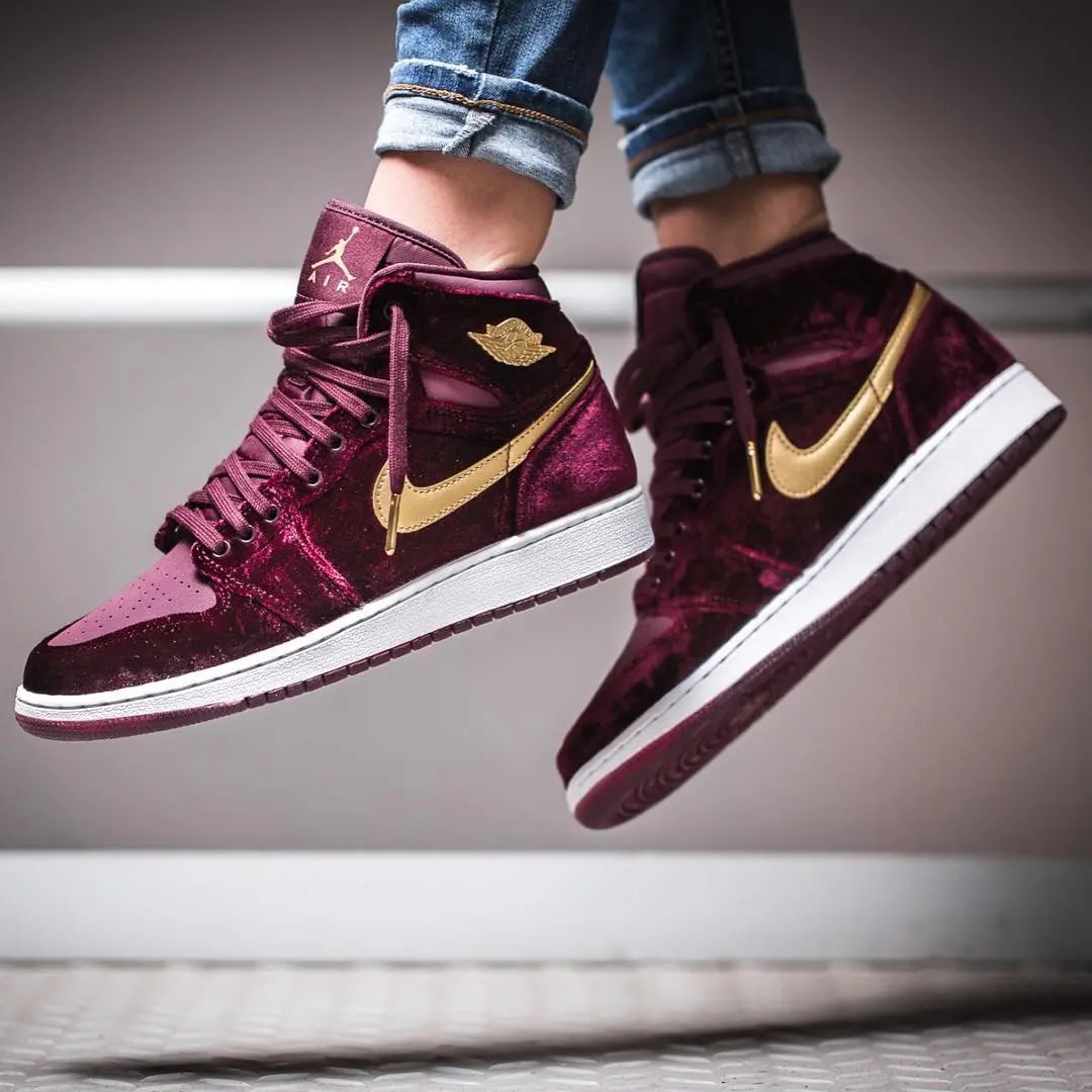 Giày Nike Air Jordan 1 Heiress GG 'Velvet' 832596-640 — ảnh 2