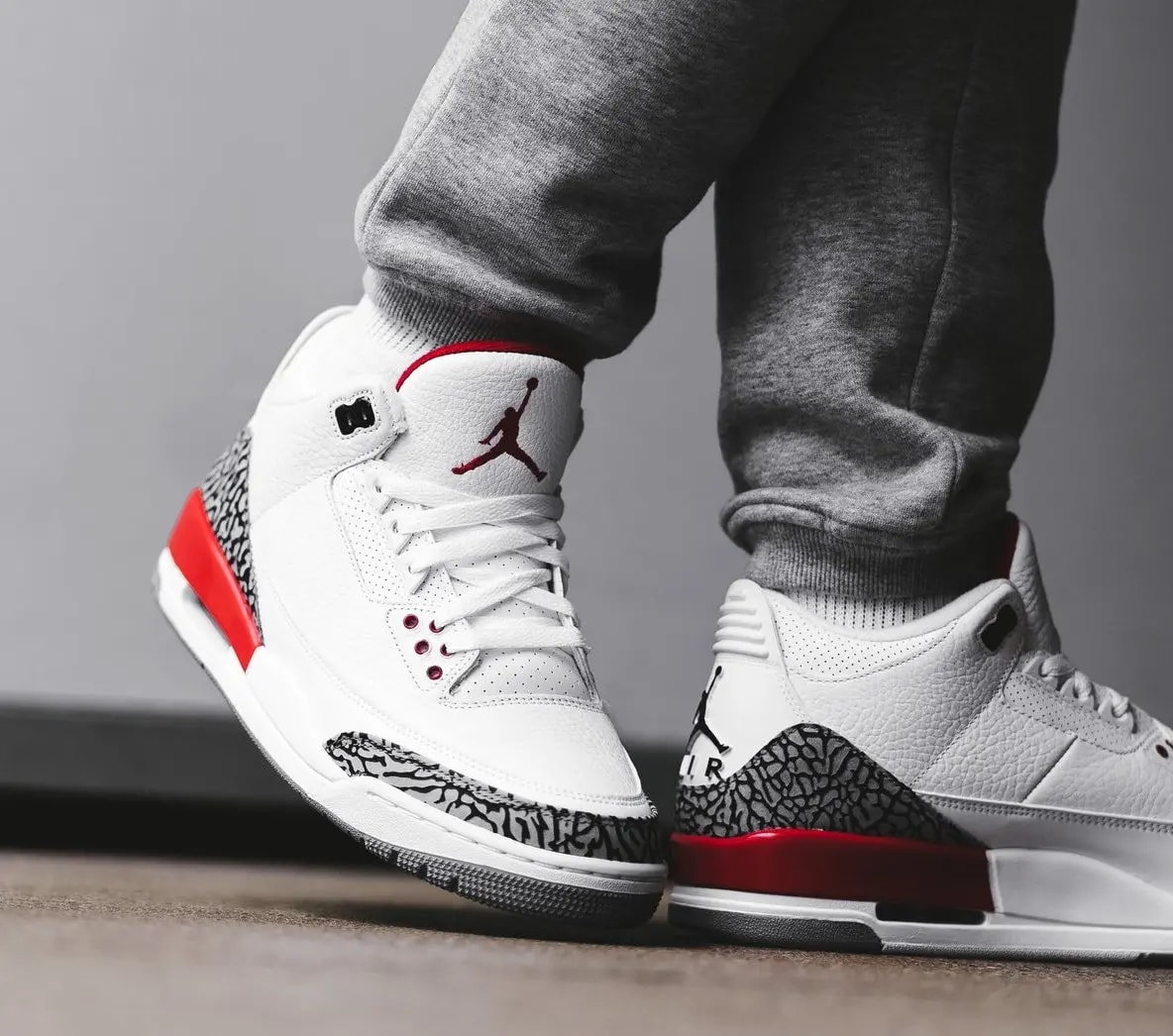 Giày Nike Air Jordan 3 Retro GS 'Hall of Fame' 398614-116 — ảnh 3