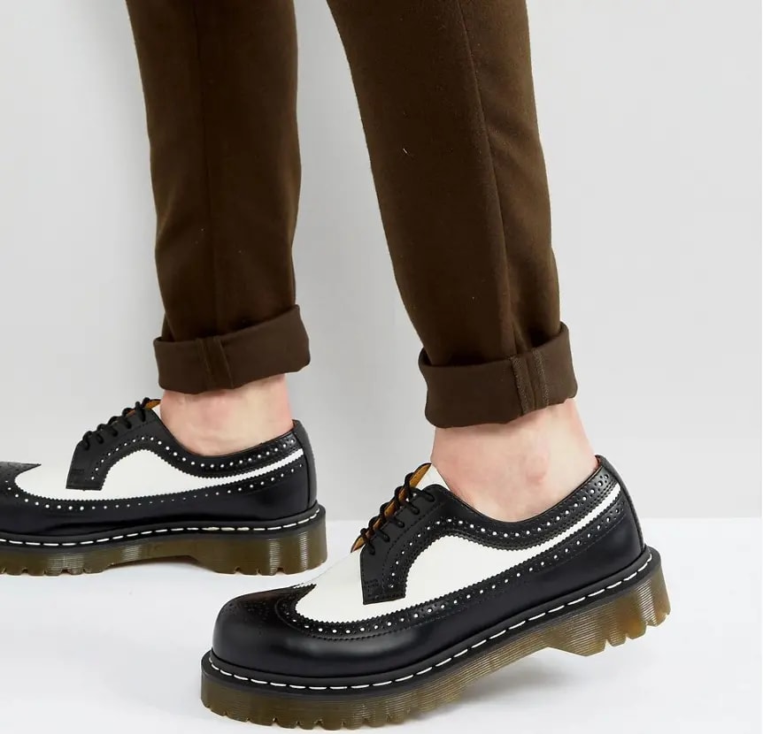 Giày Dr.Martens 3989 Bex Smooth Leather Brogue Shoes 10458001 — ảnh 3