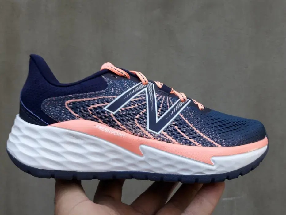 Giày New Balance Fresh Foam Evare 'Grey Pink' WVARELE1 — ảnh 5