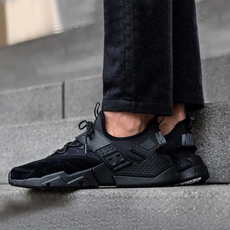Giày Nike Air Huarache Drift Premium 'Black' AH7335-001 — ảnh 2