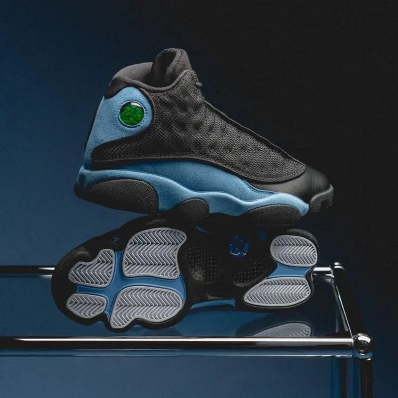Giày Nike Air Jordan 13 Retro 'Black University Blue' DJ5982-041 — ảnh 4