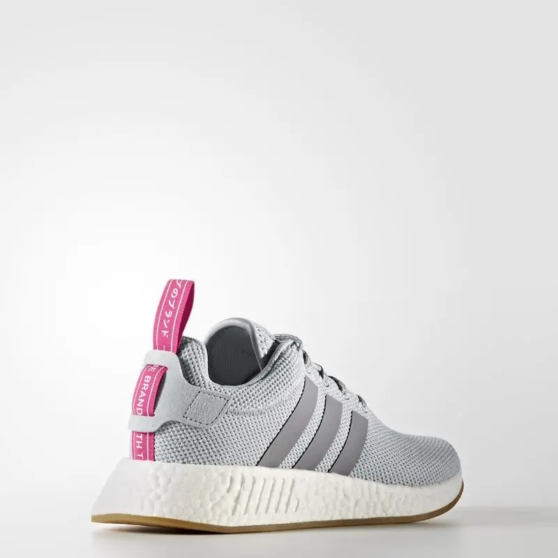Giày Adidas NMD R2 Grey 'Shock Pink' BY9317 — ảnh 5