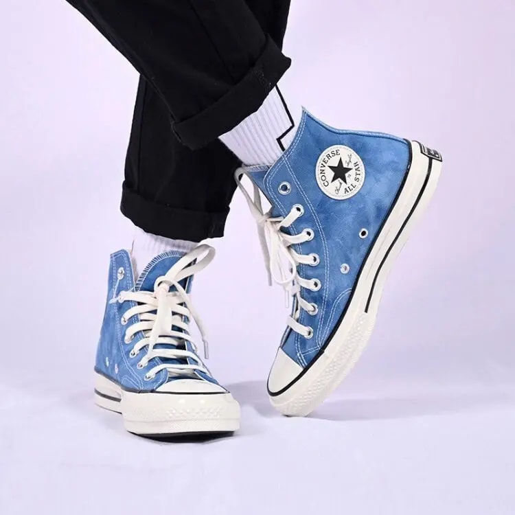 Giày Converse Chuck 70 High 'Summer Daze Aegean Storm' 170965C — ảnh 2