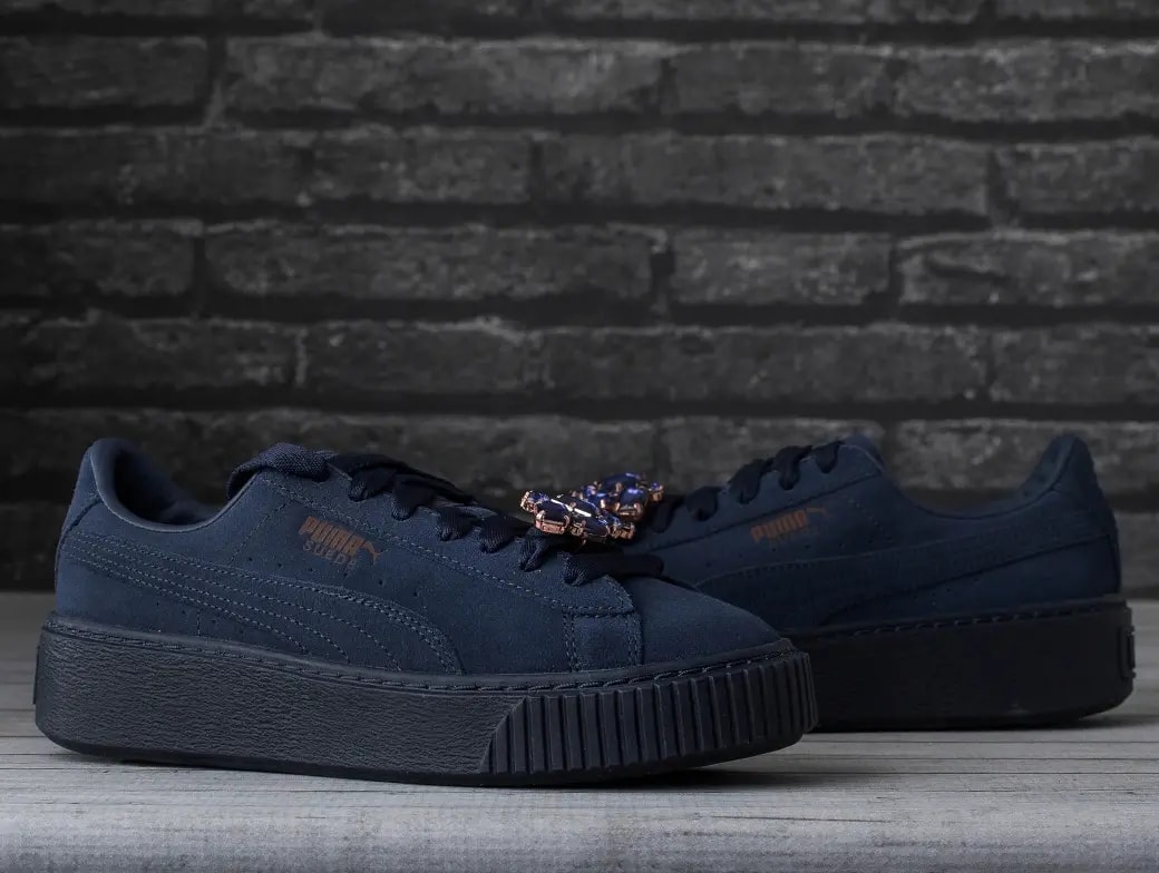 Giày Puma Wmns Suede Platform 'Gem' 367452-01 — ảnh 2