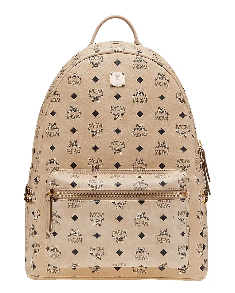 Túi MCM Stark Side Studs Backpack in Visetos MMK6SVE38IG001 — kich-thuoc: lien-he-order