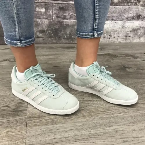 Giày Adidas Wmns Gazelle 'Light Green' CQ2189 — ảnh 2