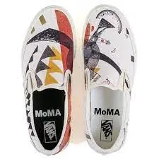 Giày Vans MoMA x Classic Slip-On 'Vasily Kandinsky's Orange' VN0A4U381ID — ảnh 3