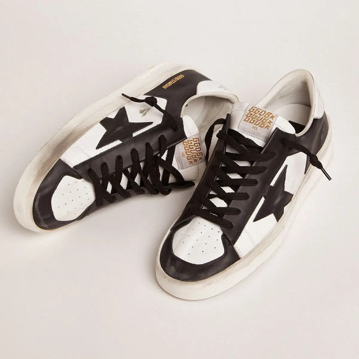 Giày Golden Goose Stardan 'White Black' GMF00128-F002186-10283 — ảnh 4