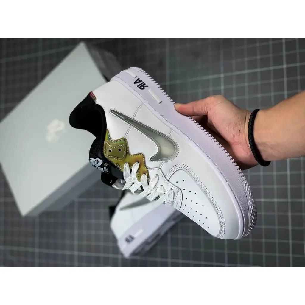 Giày Nike Air Force 1 React 'White Iridescent' CN9838-100 — ảnh 3