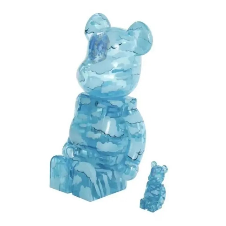 Mô Hình Bearbrick x SMFK X Peter Paquin 100% + 400% — ảnh 2