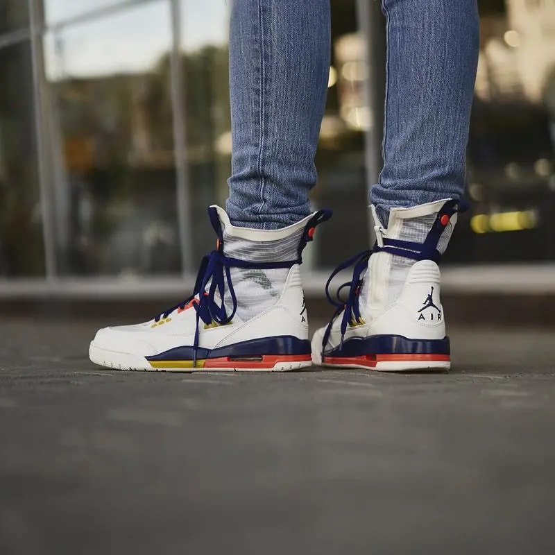 Giày Nike Wmns Air Jordan 3 RTR EXP Lite 'Sail Blue Void' BQ8394-100 — ảnh 2