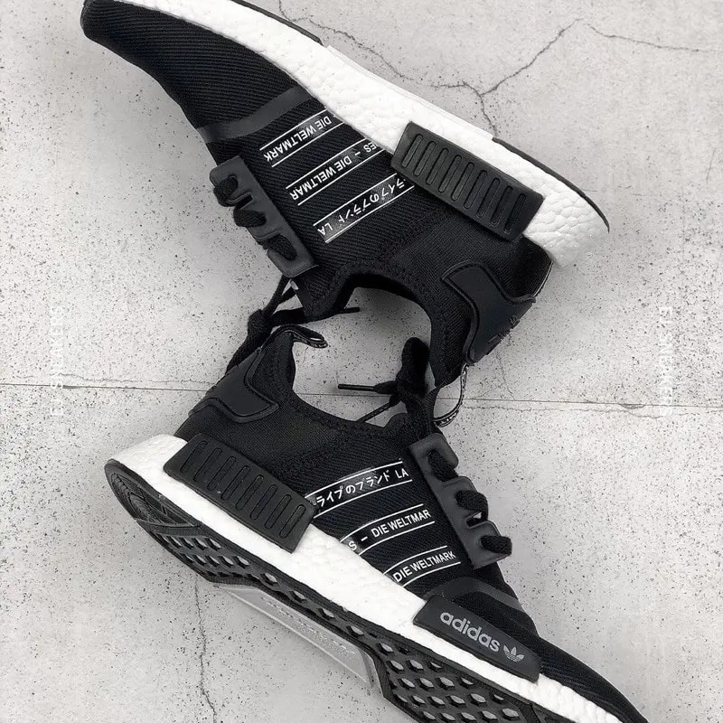 Giày Adidas NMD_R1 'Black White' FX1033 — ảnh 5