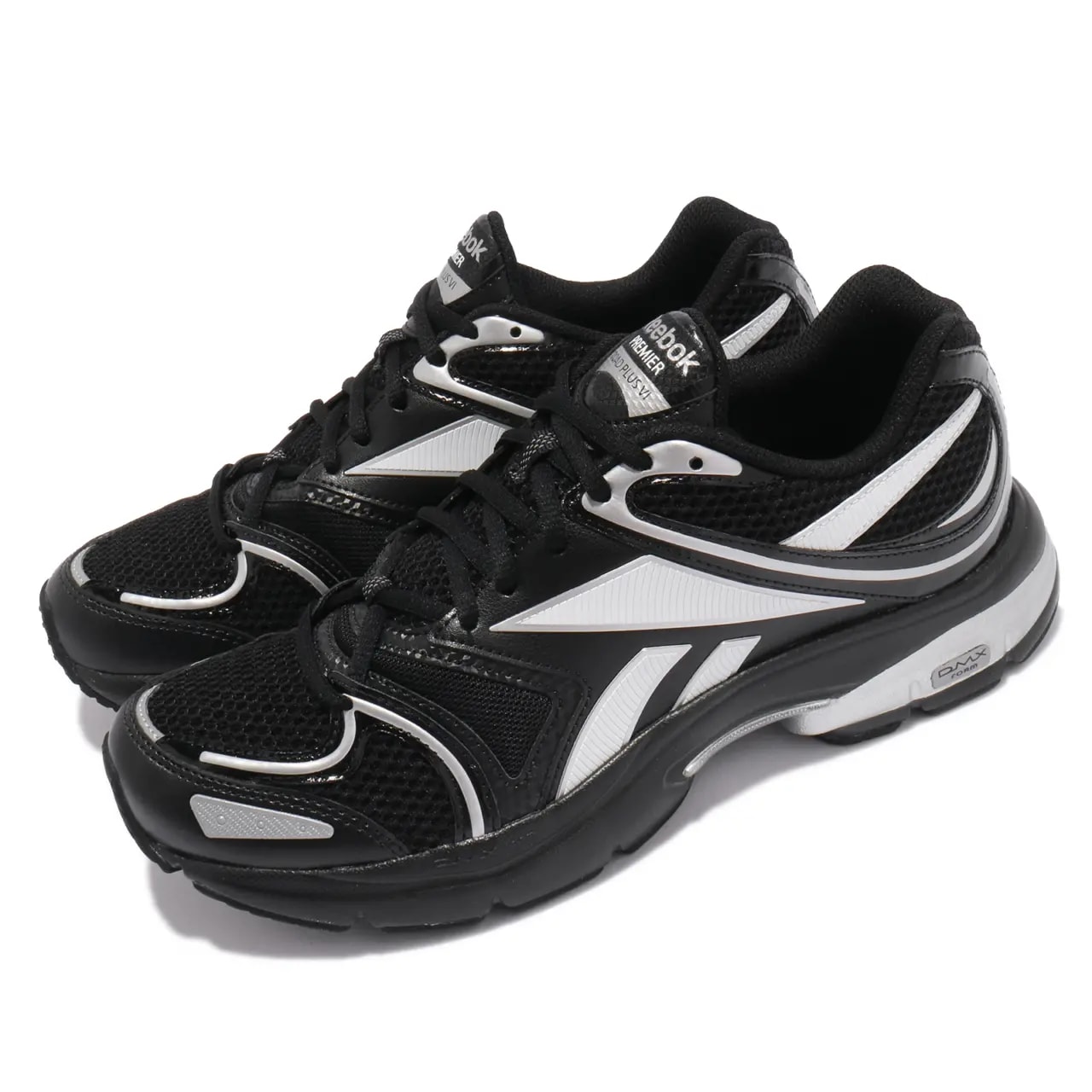 GIày Reebok Premier Road Plus 6 'Black Silver Metallic' G58598 — ảnh 2