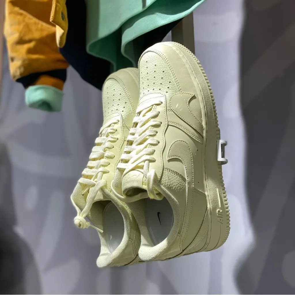 Giày Nike Air Force 1 Low 'Misplaced Swoosh Pale Yellow' CK7214-700 — ảnh 5