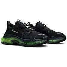 Giày Balenciaga Triple S Sneaker 'Black Yellow Fluo' 541624-W09ON-1047 — ảnh 2