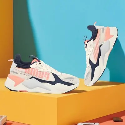 Giày Puma Rs-X Bold Whisper White Nrgy Peach 372715-10 — ảnh 2