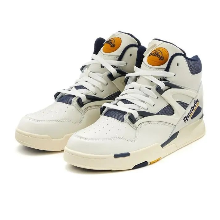 Giày Reebok Pump Omni Zone 2 'Chalk Vector Navy' GY5301 — ảnh 2