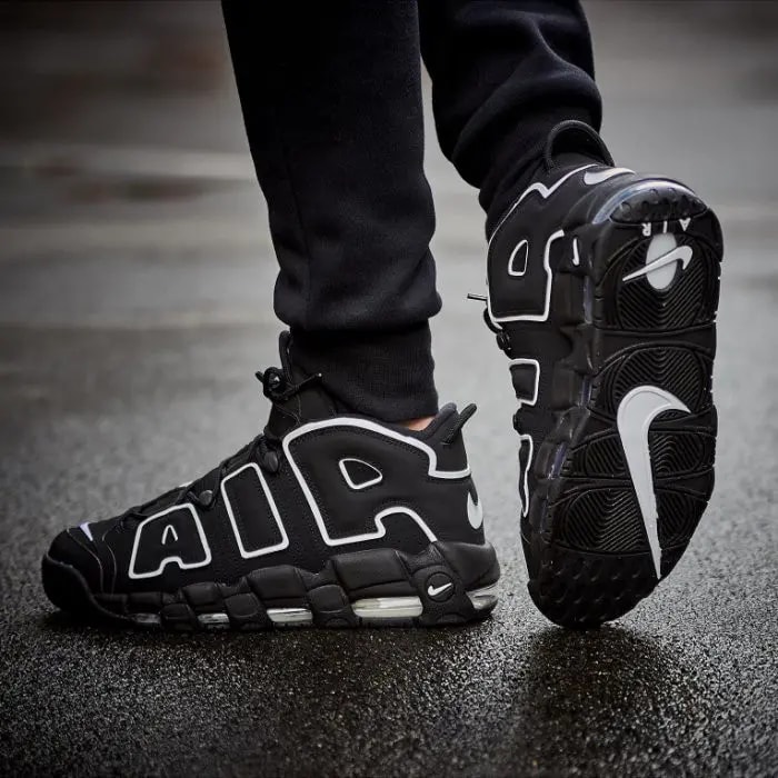 Giày Nike Air More Uptempo 'Black White' 2020 414962-002 — ảnh 3