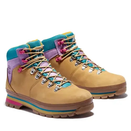 Giày Timberland Women's Hiker Mixed-Media 'Brown' A4126231 — ảnh 2