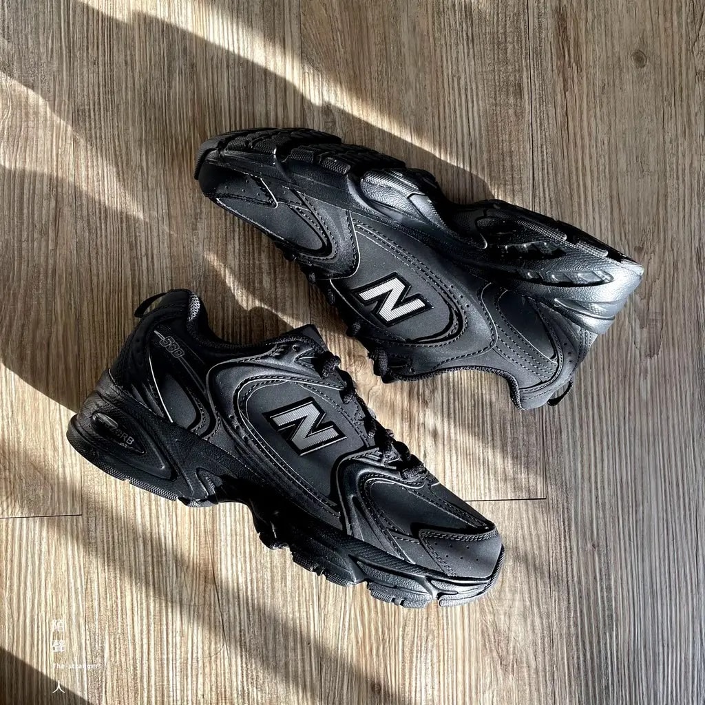 Giày New Balance 530 'Black Silver Metallic' MR530ELA — ảnh 4