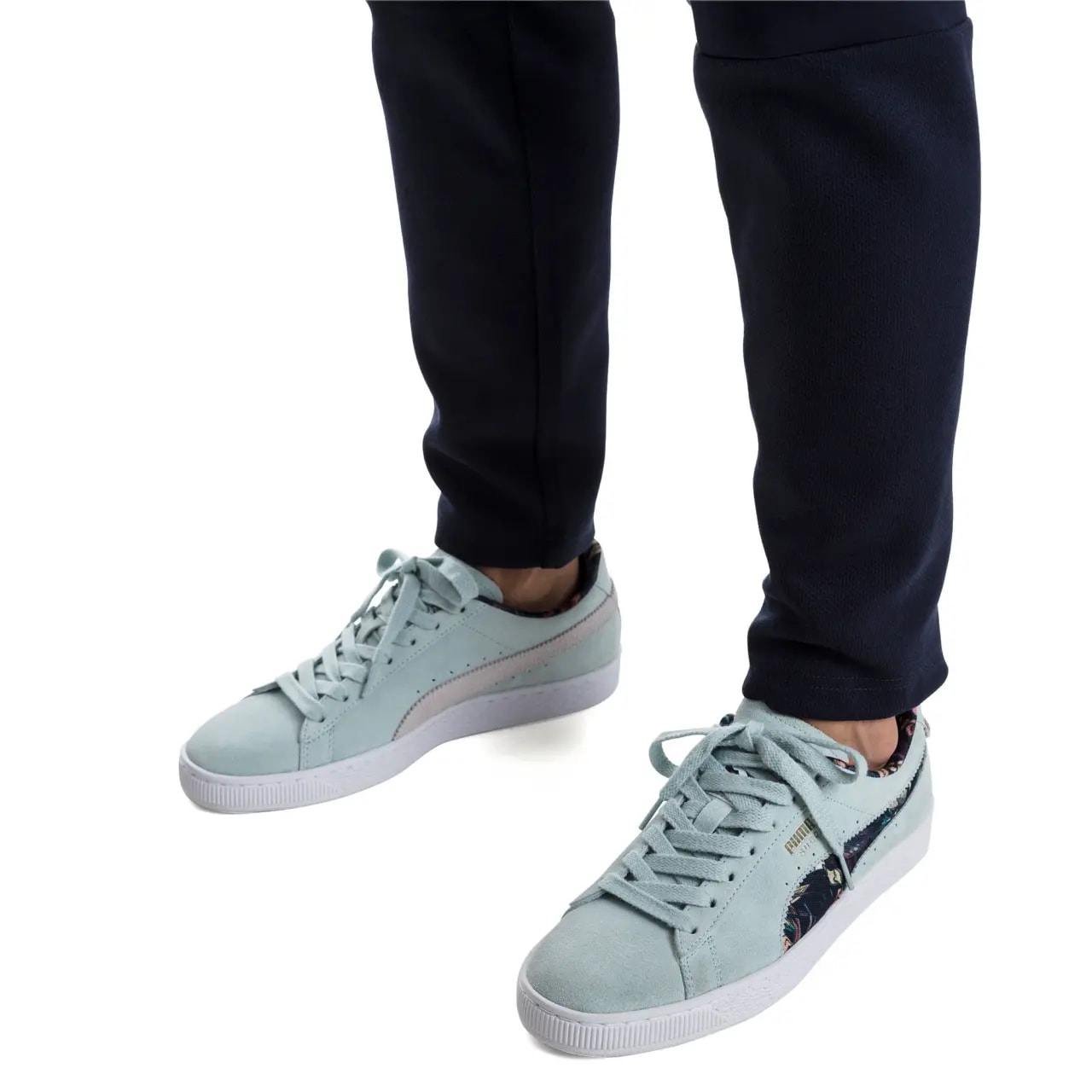 Giày Puma Suede 'Garden Floral Light Sky' 369238-02 — ảnh 2