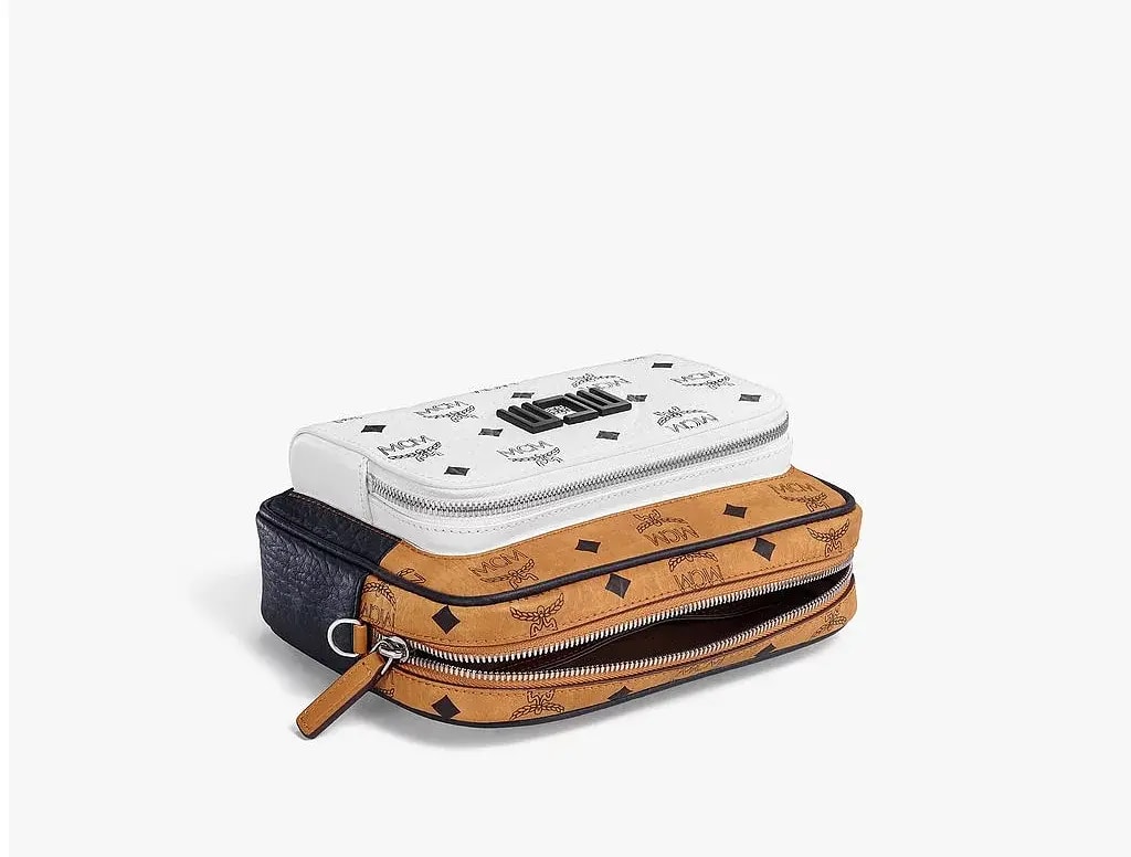 Túi MCM Klassik Crossbody In Visetos Mix White MMRBSKC09WT001 — ảnh 3