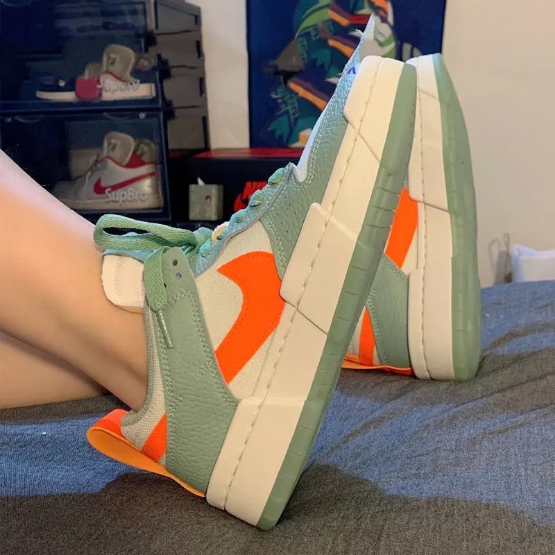 Giày Nike Wmns Dunk Low Disrupt 'Sea Glass Crimson' DJ3077-001 — ảnh 2