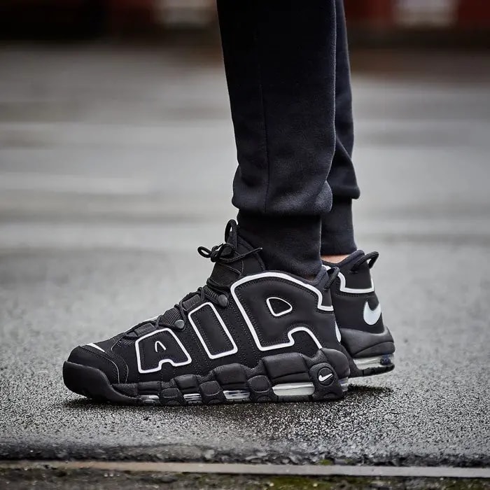 Giày Nike Air More Uptempo GS 'Black' 2020 415082-002 — ảnh 4