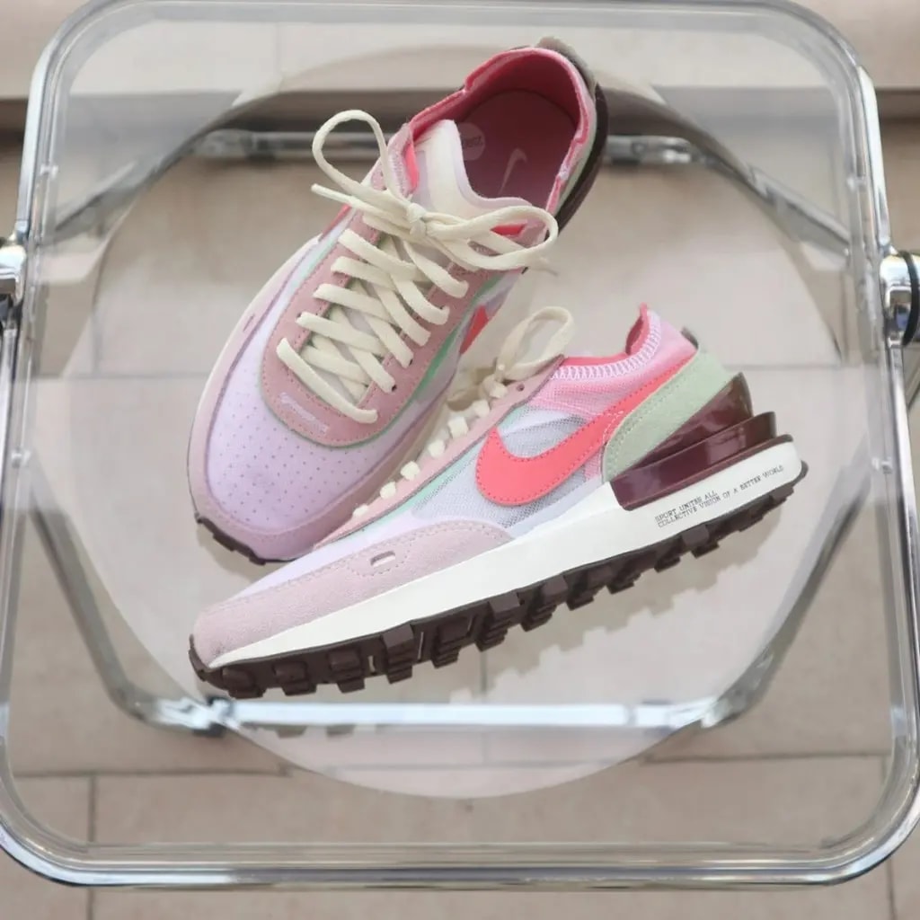 Giày Nike Waffle One “Rawdacious” Regal Pink DM5452-161 — ảnh 3
